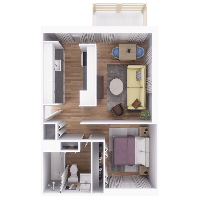 Floorplan - Heights on Huron