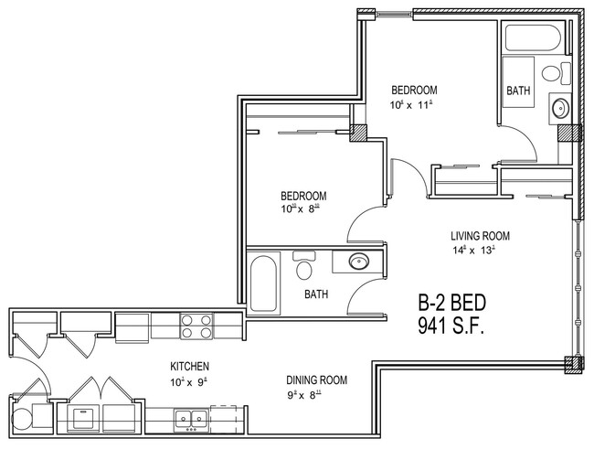 Floorplan - 707 North