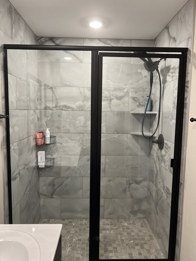 gorgeous master shower. - 2053 Jackie Lorraine Dr