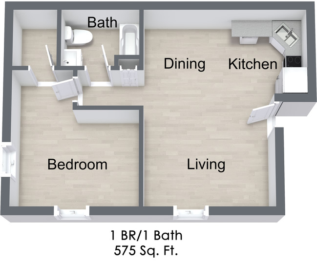 Floorplan - Icon on Midvale