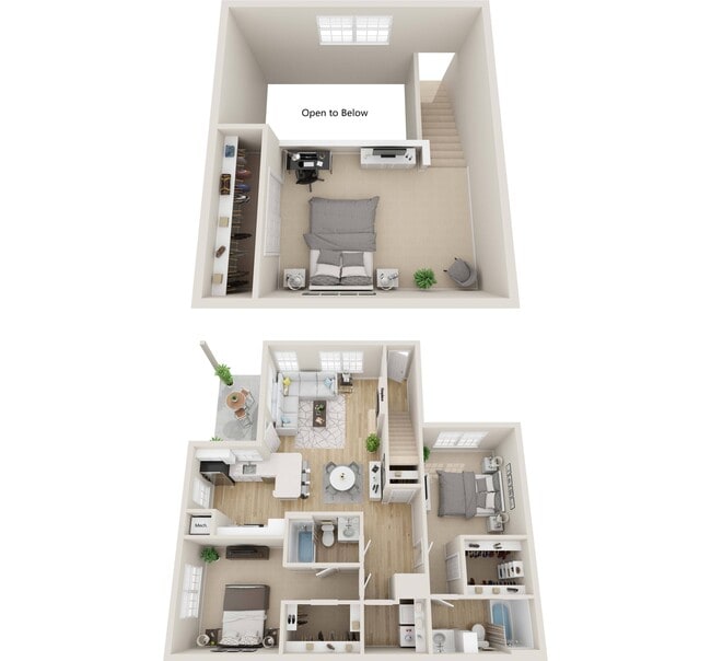 Floorplan - Orchards Apartments