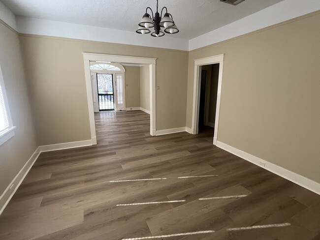 Dining room/den to living room - 1406 Shirley Dr