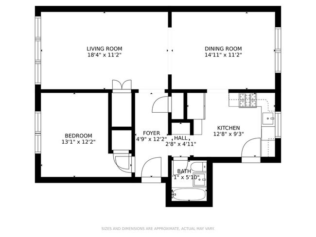 Building Photo - One Bedroom/One Bath in Historic Building ~ Heat Included