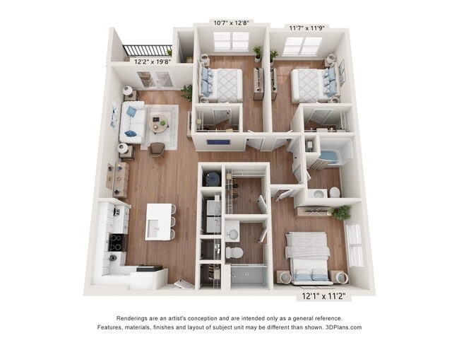 Floorplan - The One at Spartanburg