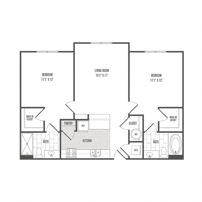 Floorplan - Casa de Sierra Senior Apartments