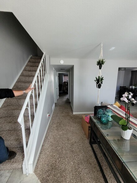 Hallway & Staircase - Main Level - 1214 Cree Dr