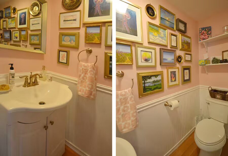 Half bath - first floor - 318 Sterling St