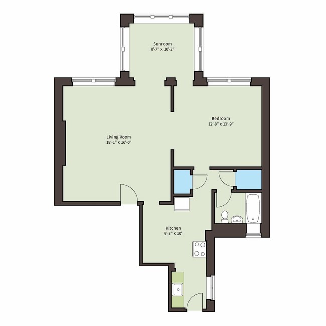 Floorplan - 5049 S. Drexel Boulevard