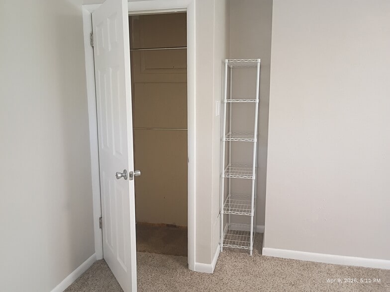 Coat/ storage closet and shelving - 4729 S 1175 W