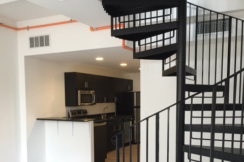 staircase connecting two living areas - 1019 Main St