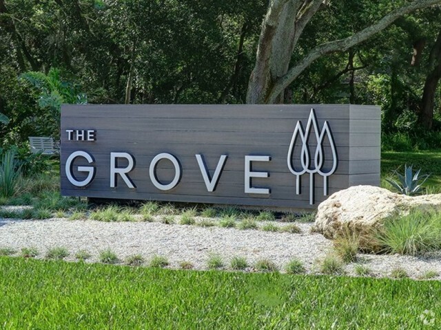 Main Entrance Monument Sign - The Grove Apartments