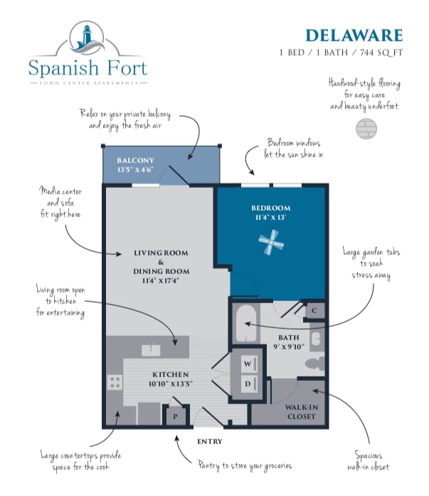 Floorplan - Spanish Fort Town Center
