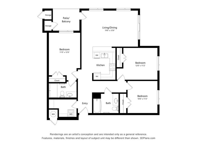 Floorplan - South Range Crossings