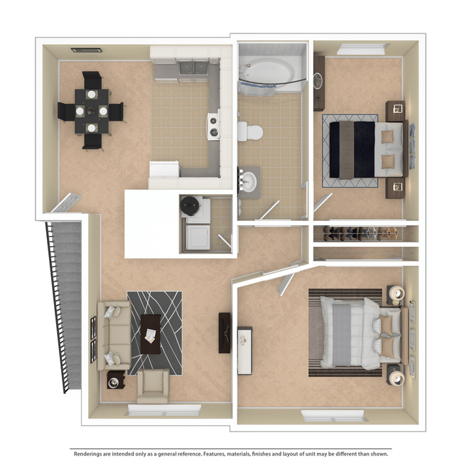 Floorplan - Lincoln Townhomes