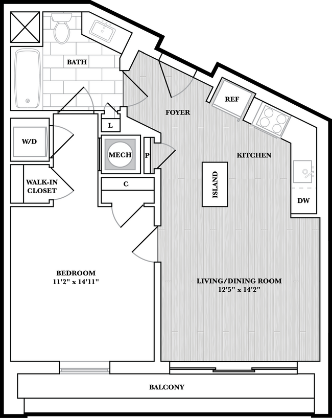 Floorplan - Cathedral Commons