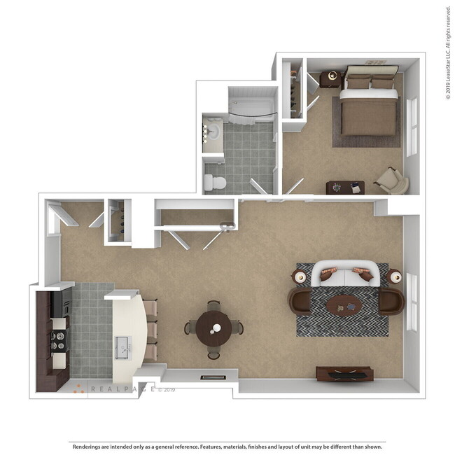 Floorplan - Curtain Lofts  1371