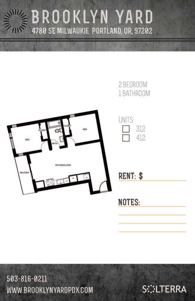 Floorplan - Brooklyn Yard