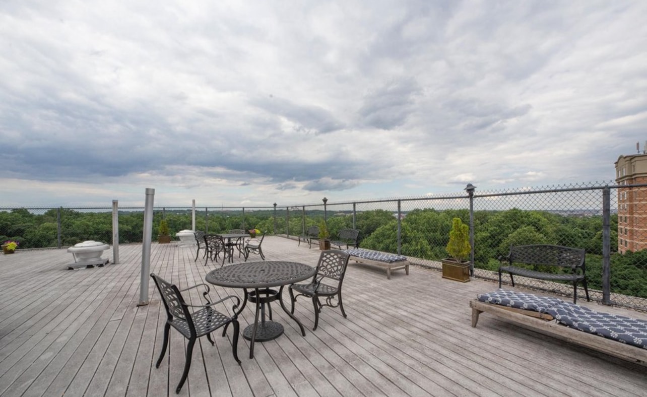 Rooftop Deck with views to DC - 2030 N Adams St