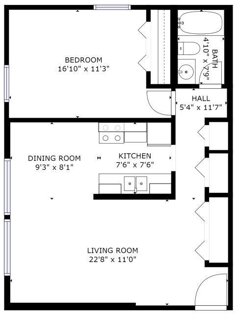 Floorplan - Hyacinth Apartments