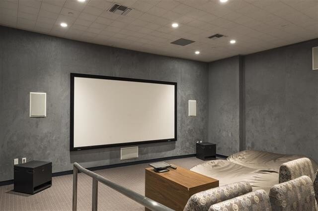 Movie room - 321 Tenth Ave