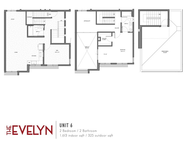 Floorplan - The Evelyn Townhomes: Luxe Living in the H...