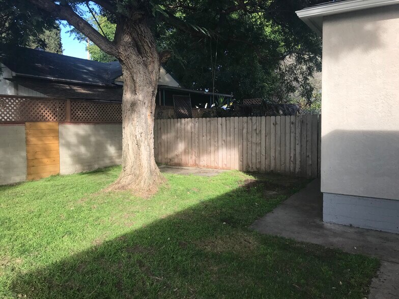 Back yard - 6980 Adams Ave