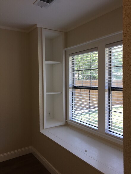 Built-in shelving (in both back bedrooms) - 310 East 3rd St.