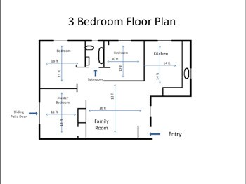 3BR/1BA - Westside Estates