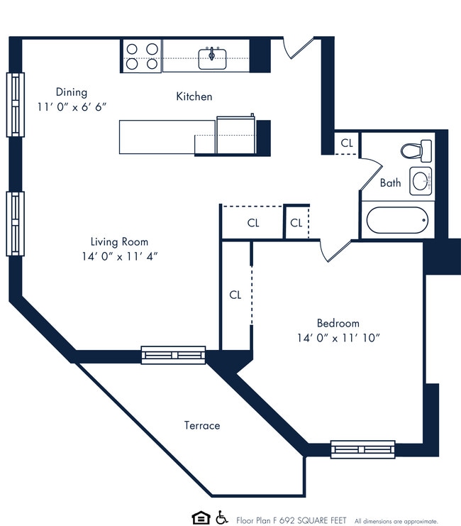 Floorplan - Kips Bay Court