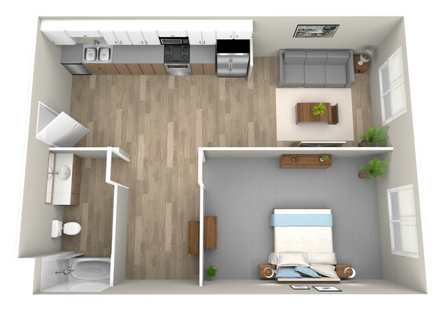 Floorplan - Jefferson Yards Apartments