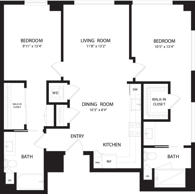 Floorplan - Huxley