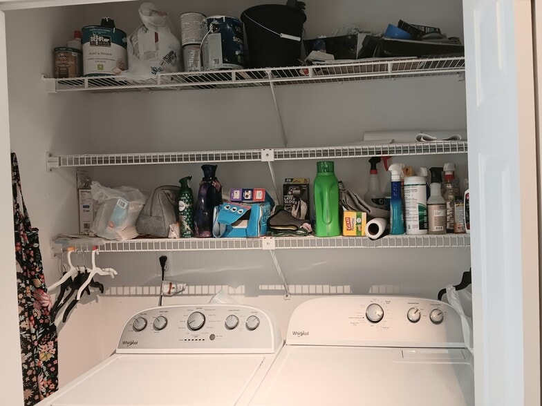 Laundry closet - 9033 J M Keynes Dr