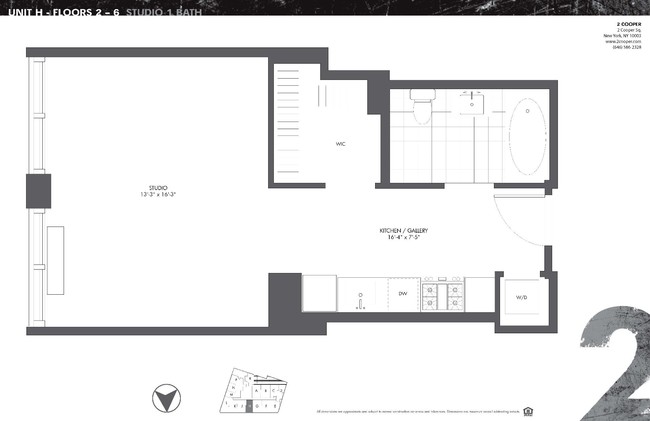 Floorplan - 2 Cooper Square