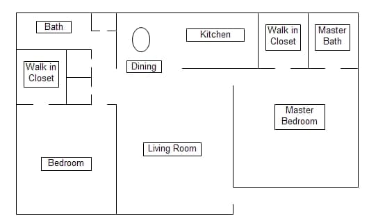 2BR/2BA - The Village Apartments