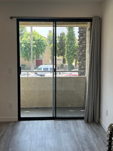 Living Room Balcony - 19009 Sherman Way
