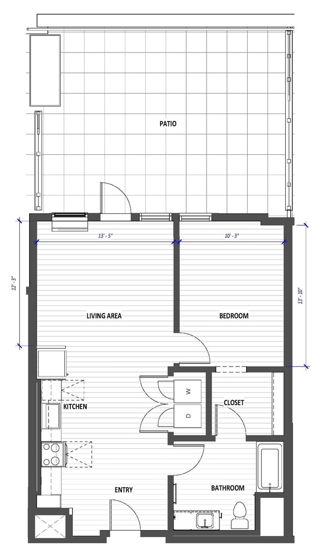 Floorplan - Hyas Point Apartments