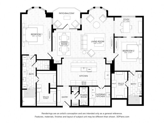 Floorplan - The Bergen