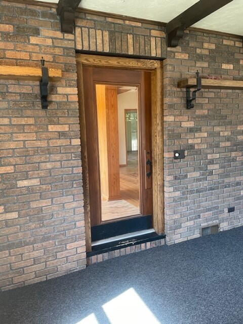 Door to Family Room from Sun Porch - 4806 W Ridge Rd