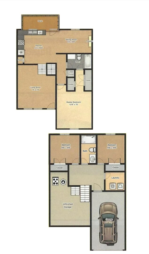 Building Photo - Creekwood Park Townhomes: 3 bedroom Duplex with unique floor plan for rent in the Northland