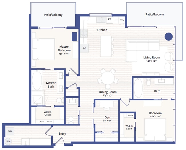 Floorplan - Luminary Residences