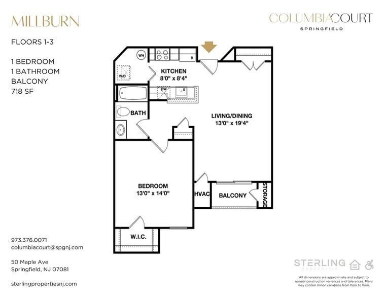 Interior Photo - Columbia Court