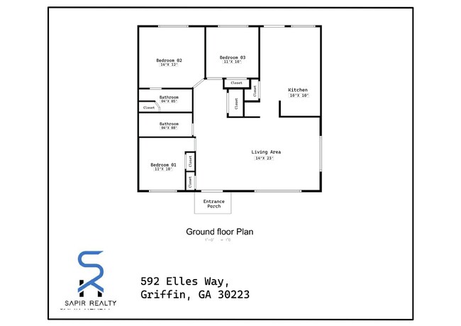 Building Photo - Modern All-Electric Living – 3BR Retreat with 2 Full Baths in Griffin