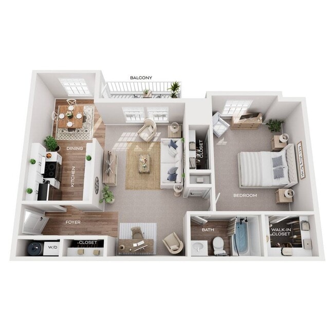 Floorplan - Woodland Valley Apartments