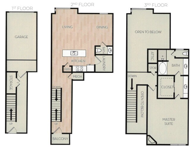 Floorplan - Pavilion Apartments at Inwood Village
