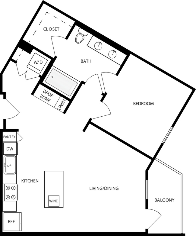 Floorplan - Mara Pacific Beach