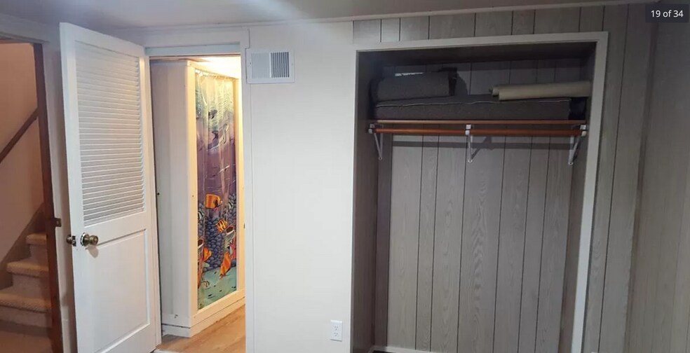 Basement bedroom and attached bathroom - 1505 10th St N
