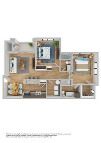 Floorplan - The Banks at Bridgewater
