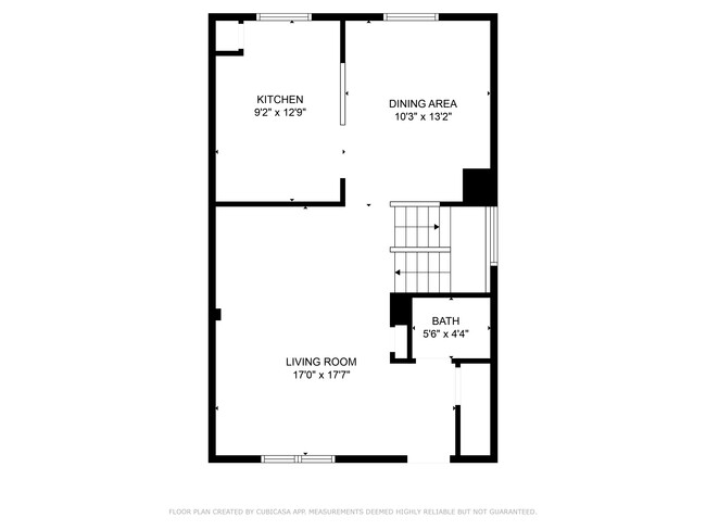 Floor Plan for Main Floor - 5523 Inverness Woods Ct