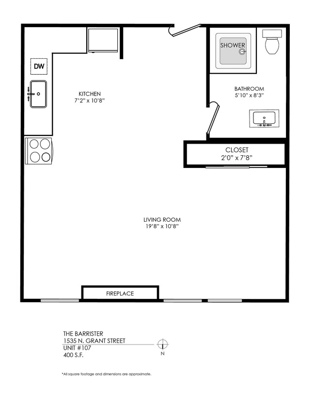 Floorplan - The Barrister