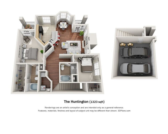 Floorplan - Stone Manor Apartments